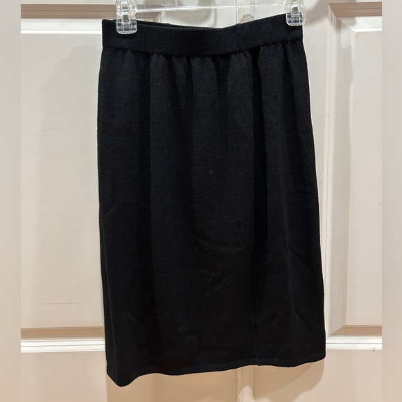 St John Black 2-Piece Evening Skirt Set - Picture 3 of 6